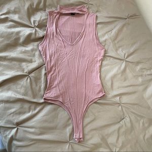 Pink bodysuit